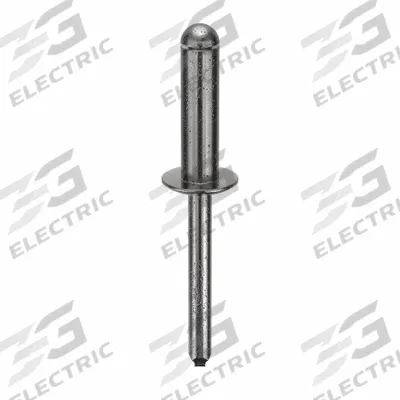 APPROVED VENDOR Blind Rivet,2 8/39 in L,1/4 in dia,PK100: Inch, 2 13/64 in Overall Lg, 7/8 in Body Lg - Domed-Head Blind Rivets