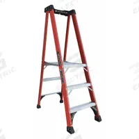 LOUISVILLE LADDER Platform Stepladder: 3 ft Ladder Size, Fiberglass, 375 lb Load Capacity, 24 lb Wt (MPN FXP1803HD). Key specifications — Brand: LOUISVILLE LADDER; Included Features: Impact-Resistant Bracing.