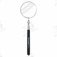 ULLMAN Inspection Mirror: 3 1/4 in Dia Mirror Size, Mirr. Mat. Glass, Mirr. Shp. Round (MPN HTS-2). Key specifications — attr1004918: ULLMAN; attr1004923: Vinyl.