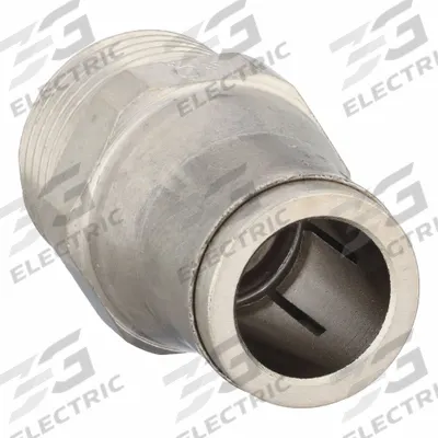 LEGRIS Push-Fit Adapter Fitting: 10 mm OD x 3/8 in Pipe Size, Push-to-Connect x MBSPT - Nickel-Plated Brass Tube Fittings