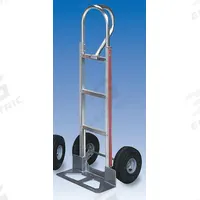 MAGLINER General Purpose Hand Truck: 500 lb, Single-Loop, Silver, Aluminum, Pneumatic, Rubber (MPN HMK15AUA4). Key specifications — Brand: MAGLINER.