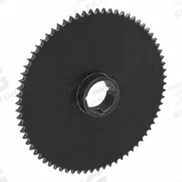 TSUBAKI Single Strand Sprocket: For 60 Chain, 72 Teeth, 17.194 in Pitch Dia, 17.628 in Outside Dia (MPN 60BTL72). Key specifications — Brand: TSUBAKI; Required Bushing Series: 2517.