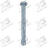 MKT FASTENING Wedge Anchor Bolt: 138 mm Overall Lg, 15 mm Dia, M10 Thread Size, Steel, Steel, 25 PK (MPN M14225301). Key specifications — Brand: MKT FASTENING; Anchor Type: Wedge; Finish Type: Zinc Plated.