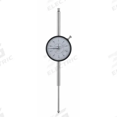 MITUTOYO Dial Indicator: 0 in to 3 in, Inch, Lug Back, 0.001 in Accuracy - Continuous Reading Flat Back Dial Indicators