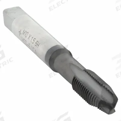 CLEVELAND Spiral Point Tap: M10x1.5 Metric, 6H, 3 Flute, Plug Chamfer - Spiral-Point Taps for Steel & Stainless Steel