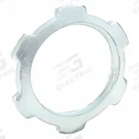 RACO LockNut for Threaded RMC/IMC: 1/2 in Trade Size, Steel, Zinc Plated, IMC/RMC (MPN 1192). Key specifications — For Conduit Type: IMC; Brand: RACO.