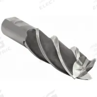 CLEVELAND Square End Mill: High Speed Steel, 4 Flute, 1-1/8" Mill Dia, 4" LOC, 6-1/2" OAL (MPN C33378)