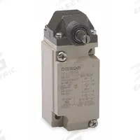 OMRON Plug-In Limit Switch: Roller Arm Plunger, Metallic, Momentary, Plug-In, D4A, Screw Terminals (MPN D4A2918N). Key specifications — Brand: OMRON; Manufacturer Part Number: D4A2918N; Contact Form: DPDT - Center Neutral Operation; Action: Momentary; Actuator Style: Roller Lever Plunger; Differential Travel: 4°; Overtravel: 65°; Pretravel: 15°.
