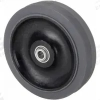 APPROVED VENDOR Caster Wheel: 5 in Wheel Dia., 2 in Wheel Wd, Rubber, 325 lb Load Rating, Plastic (MPN 20PM15). Key specifications — Wheel Core Material: Plastic; Wheel/Tread Color: Gray; Brand: APPROVED VENDOR.