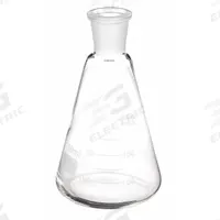 APPROVED VENDOR Erlenmeyer Flask: 150 mL, Colorless, Conical, 19/26 Compatible with Stopper Size (MPN 5YHP8). Key specifications — Shape: Conical; Body Color: Colorless; Brand: APPROVED VENDOR; Compatible with Stopper Size: 19/26.