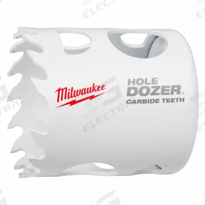 MILWAUKEE Hole Saw: 1 5/16 in Saw Dia., 3 Teeth per Inch, 1 5/8 in Max. Cutting Dp - Multi-Material-Cutting Hole Saws without Arbor