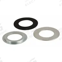 SCHNEIDER ELECTRIC Mounting Adapter: 30 mm Panel Mounting Size, For Series XB4/XB5 (MPN ZBZ41). Key specifications — attr206594: ZBZ41; attr1023386: 22 mm Push Buttons to 30 mm Knock-Outs; attr1023389: XB4; attr1023390: Metal; attr211286: SCHNEIDER.