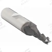CLEVELAND Square End Mill: High Speed Steel, TiCN Coated, 4 Flute, 3/16" Mill Dia, 1-3/4" LOC (MPN C33457)