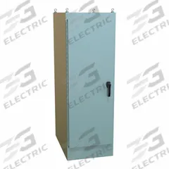 HAMMOND Electrical Enclosure: Steel, 72 in x 24 in x 36 in, NEMA 12, Solid Cover, Hinged, Dust Tight (MPN 1418WD36). Key specifications — Brand: HAMMOND; Closure Method: Handle; Knockouts: Not Included.