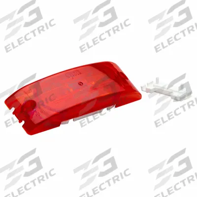 GROTE Side Marker Light: 2 in Ht - Vehicle Lighting, 1 in Wd - Vehicle Lighting - Rectangular Replacement Lenses