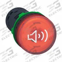 SCHNEIDER ELECTRIC Buzzer: 240V AC, 1 1/8 in Overall Wd, 2 5/32 in Overall Ht, 7/8 in Overall Dia (MPN XB5KS2M4). Key specifications — Features: It has a Continuous or Intermittent Signal and its Sound Acoustic Level is Adjustable; Manufacturer Part Number: XB5KS2M4; Brand: SCHNEIDER; Connection Type: Screw Terminal; Operating Voltage: 240V AC.