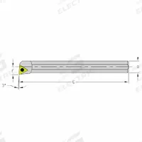ULTRA-DEX USA Indexable Boring Bar: HM06J STUCL2 (MPN 940-000-006). Key specifications — attr257292: HM06J STUCL2.