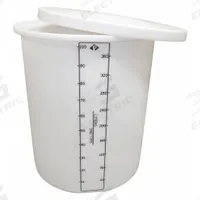 PEABODY ENGINEERING Storage Tank: Single Wall, Vertical, 100 gal, Open Top, 1/4 in Wall Thick, 30 in (MPN 01-28967). Key specifications — Construction Material: HDPE; Brand: PEABODY ENGINEERING.