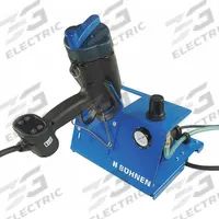 PAM-BUEHNEN Tool Stand: Steel, Blue, 110 to 120V. Key specifications — Manufacturer Part Number: Tool Stand; Product Type: Tool Stand; For Use With: HB 710 Extrusion; Includes: Air Service Unit.