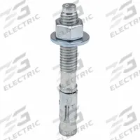 RED HEAD Wedge Anchor: 3 in Overall Lg, 3/8 in Dia, 3/8"-16 Thread Size, 1 3/4 in Thread Lg, 50 PK (MPN SWW-3830). Key specifications — Brand: RED HEAD; Finish Type: Plain.