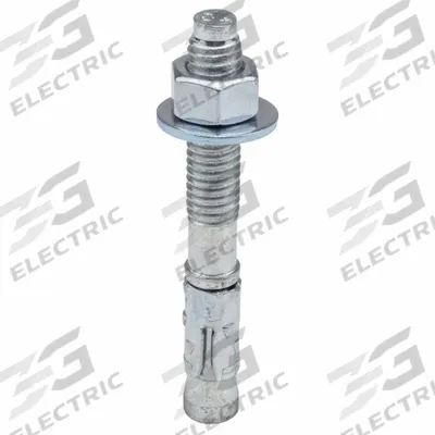 RED HEAD Wedge Anchor: 3 in Overall Lg, 3/8 in Dia, 3/8"-16 Thread Size, 1 3/4 in Thread Lg - 316 Stainless Steel Wedge Anchors