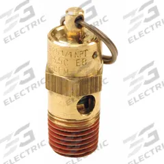 CONTROL DEVICES Air Safety Valve: Hard Seat, 1/8 in (M)NPT Inlet (In.), 175 psi Preset Setting (PSI) (MPN SA12-1A175). Key specifications — attr291993: Hard Seat; attr291998: Brass; attr292007: Stainless Steel; attr292009: Brass; attr294753: CONTROL DEVICES.