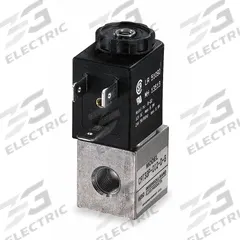 ARO Solenoid Air Control Valve: CAT, Three-Way / Two-Position, 24V DC, 1/8 in Female NPT (MPN CAT33P-024-L). Key specifications — attr1092969: Non-Locking; attr1086920: CAT33P-024-L; attr1092977: Spring Return.