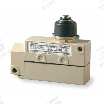 OMRON Plunger Limit Switch: Plunger Actuator, Momentary, Metallic, Plunger - Top-Mount Plunger Limit Switches