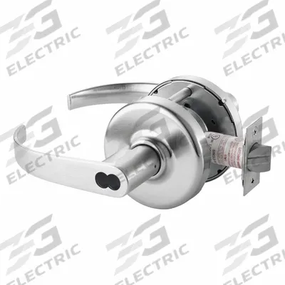 CORBIN Door Lockset: Classroom Security Lever Locksets, Chrome, ADA Compliant