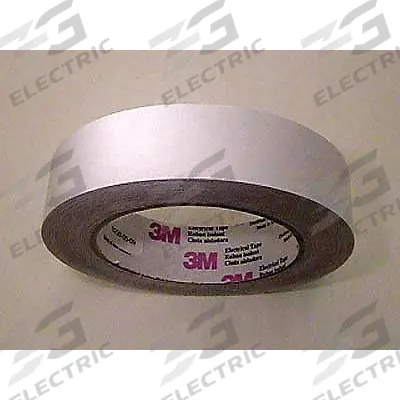 3M Conductive Electrical Tape: 3/4 in Wd, 18 yd Lg, 3.5 mil Thick, 600 V Volt Rating - General Purpose Foil Electrical Tape