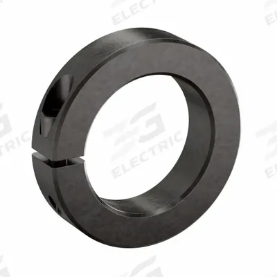 RULAND MANUFACTURING Shaft Collar: 1-Piece, Inch, Round, Clamp-On, 2 9/16 in Bore Dia - Steel Shaft Collars