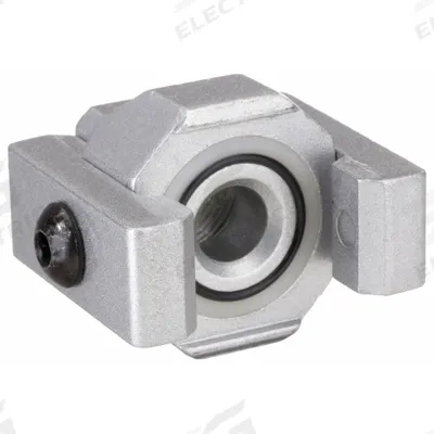 GROZ Pipe Adapter: 1/2 in NPT, Aluminum, Piping Adapter Series - Modular Connectors