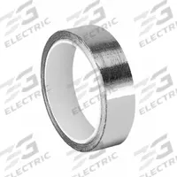 3M Conductive Electrical Tape: 3/4 in Wd, 6 yd Lg, 4 mil Thick, 600 V Volt Rating, Silver, Acrylic (MPN 1120)