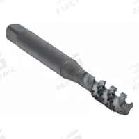 WIDIA GTD Spiral Flute Tap: #2-56 UNC, H2 / 3B, 2 Flute, Semi-Bottoming Chamfer, Black Oxide Cobalt (MPN VTSFT-TC5001)
