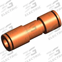 SMC Pneumatic Check Valve: Straight, 1/4 in Tubing, 1/4 in Tubing, 1 MPa Max. Pressure (MPN AKH07-00). Key specifications — attr291949: 1/4 in Tubing; attr291950: 1/4 in Tubing; attr291957: Brass (Body); Brass (Spacer); NBR (O-Ring); NBR, Aluminum Alloy (Valve); Stainless Steel (Stopper); Stainless Steel + NBR (Gasket).
