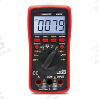 TRIPLETT Digital Multimeter: TRMS, CAT III 600V, 600 V Max AC Volt Measurement, Compact Multimeter (MPN MM350). Key specifications — Instrument Counts: 4,000; Brand: TRIPLETT; Calibration Certificate Included: Not Included.