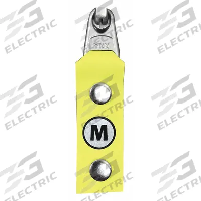 MERET USA Replacement Puller: 2 1/2 in L x 3/4 in W x 2 1/2 in H, Nylon, Yellow - Replacement Parts for Medical Bags