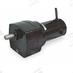 DAYTON DC Gearmotor: Parallel, 90V DC, TENV, 2.6 RPM, 100 in-lb Max Torque, 1/40 hp Input Horsepower (MPN 6Z910). Key specifications — Motor Type: Permanent Magnet DC; Brand: DAYTON; Full Load Current: 0.36 A.