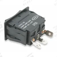 HUBBELL WIRING DEVICE-KELLEMS Marine Rocker Switch: 3 Positions, SPDT, Momentary On/Off/Momentary On (MPN MR123MMSP). Key specifications — Brand: HUBBELL WIRING DEVICE-KELLEMS.