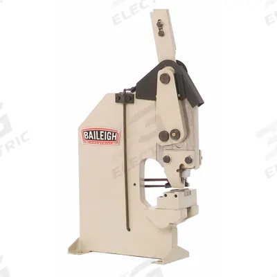 BAILEIGH INDUSTRIAL Hole Punch: Manual, 9 ga Capacity (Steel), 6 1/4 in Throat Dp - Manual Sheet Metal Punches