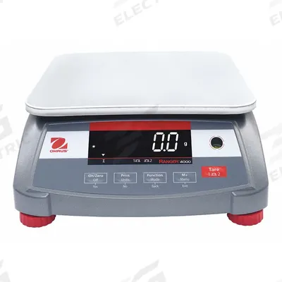 OHAUS Industrial Bench Scale: 11 7/8 in x 8 7/8 in, Not IP Rated, Integrated - Compact Bench Scales