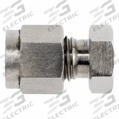 BRENNAN INDUSTRIES Compression Fitting Cap: 3/8 in OD Fitting Size, Compression, Stainless Steel (MPN NS2408-06-SS). Key specifications — Series: NS2408; Brand: BRENNAN INDUSTRIES.