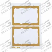 ID Badge: No Legend, Paper, Yellow, 2 1/2 in Card Ht, 3 1/2 in Card Wd, 600 PK (MPN BAU 67647). Key specifications — attr1126094: Yellow.