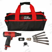 CHICAGO PNEUMATIC Air Hammer Kit: 3/8 in Shank Size, 2 5/8 in Stroke Lg, 3,500 bpm Blows per Minute (MPN CP7160K). Key specifications — attr1320834: CHICAGO PNEUMATIC; attr1320853: Round; attr1320854: Round; attr1320857: Bare Tool.