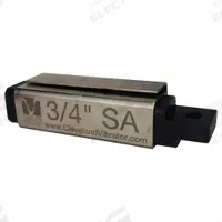 CLEVELAND VIBRATOR CO. Piston Vibrator: End Mount, 11,000 vpm, 400 lb, 5.0 cfm @ 60 psi, 1/4 in NPT (MPN 2210100). Key specifications — attr671302: 2210100; attr671308: CLEVELAND VIBRATOR CO..