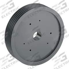 APPROVED VENDOR V-Belt Pulley: C240, 5 Groove, 24.4 in OD, Bushed Bore, F, For C/CX Belt Section (MPN 5C240F). Key specifications — Pulley Industry Number: C240; Pitch Diameter: 24 in (C); For Belt Section (broad, with similar types): C or CX.