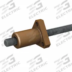 PBC LINEAR Precision Lead Screw: Lead Screw and Nut Assembly, Std, PTFE, Stainless Steel, 300 (MPN LSR1205T-0508-TS-NNN-NNN-N). Key specifications — Brand: PBC LINEAR.