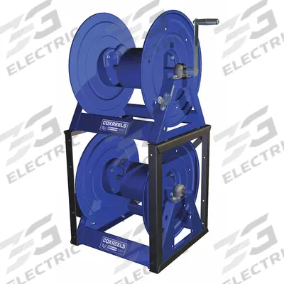 COXREELS Stacking Bracket: Steel, For 1125/HP1125 Reel Series, Black - Stacking Brackets for Hose Reels