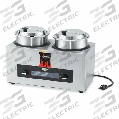 VOLLRATH Food Rethermalizer: 8 qt Capacity, 550 W Watt, Black, 12 3/8 in Overall Ht - Induction Rethermalizers