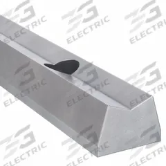THOMSON Linear Shaft Support Rail: 1 1/2 in Shaft Dia, 24 in Lg, Black Oxide, Steel (MPN LSR-24-PD). Key specifications — attr111735: THOMSON; attr111741: Black Oxide.